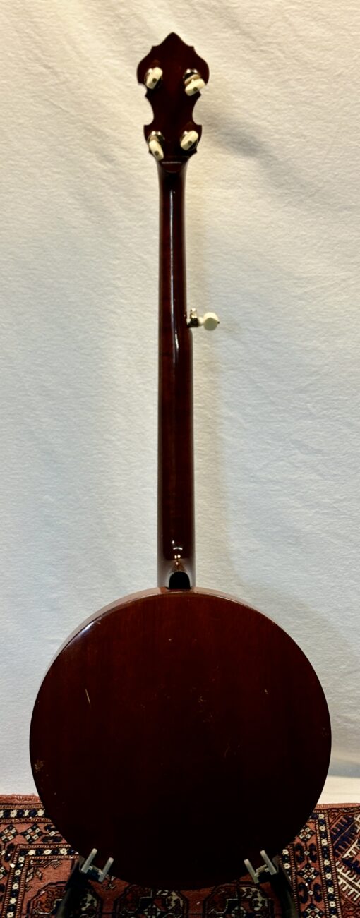 Mahogany Sullivan Deluxe Banjo with hardshell case - Image 13