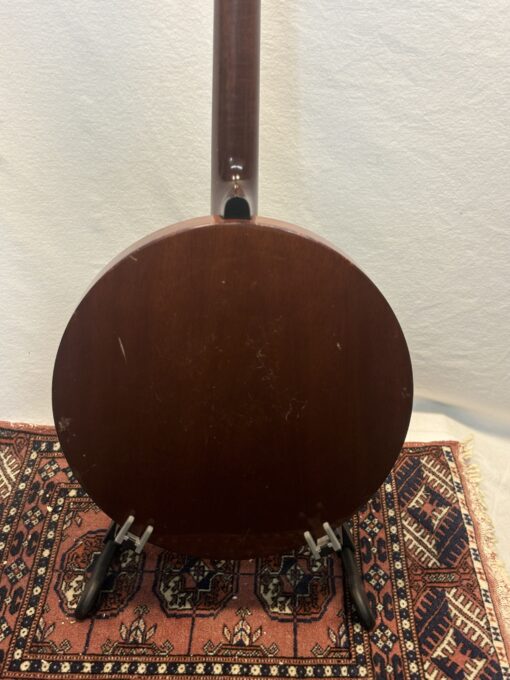 Mahogany Sullivan Deluxe Banjo with hardshell case - Image 14