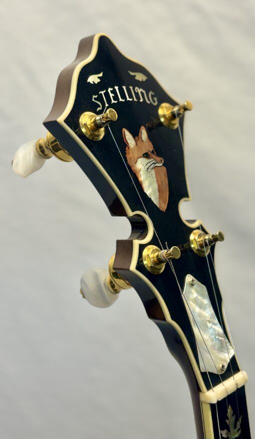 2001 Stelling Bill Emerson Red Fox Deluxe banjo with original hardshell case - Image 7