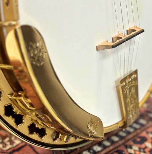 2001 Stelling Bill Emerson Red Fox Deluxe banjo with original hardshell case - Image 9