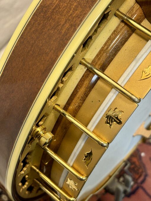 2001 Stelling Bill Emerson Red Fox Deluxe banjo with original hardshell case - Image 12