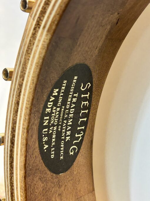2001 Stelling Bill Emerson Red Fox Deluxe banjo with original hardshell case - Image 18