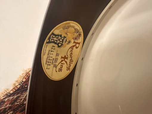 Recording King Madison RK-R35-BR Maple Resonator Banjo with free hardshell case - Image 21