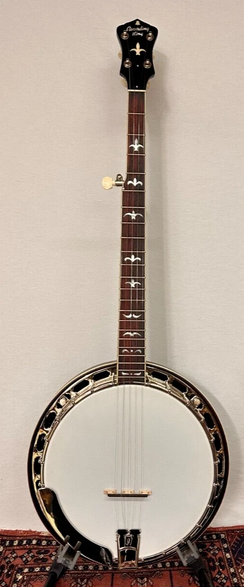 Recording King Madison RK-R35-BR Maple Resonator Banjo with free padded gig bag
