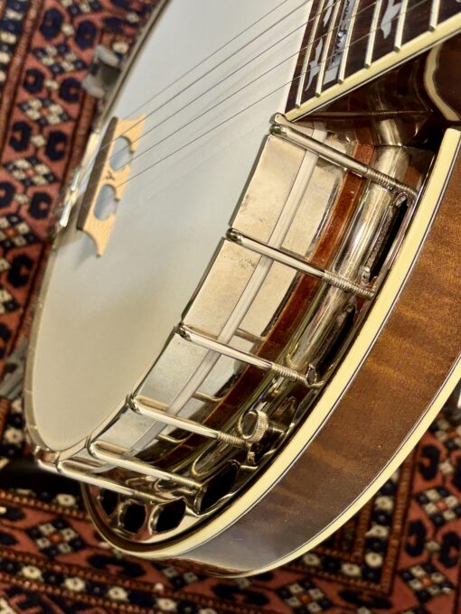 2007 Warren Yates Donnie Little Professional Banjo - Curly Maple with Hard Case - Image 10