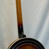 Back view of Gold Tone OB-2 JM showing maple resonator with beautiful sunburst finish