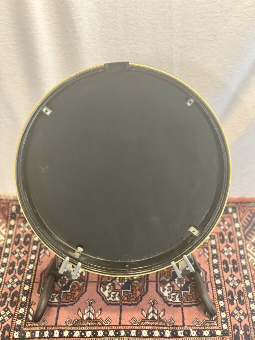 Overhead view of Gibson RB-250 banjo head showing coordinating rods