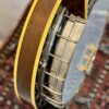 Original tuning pegs on 1980 Gibson RB-250 banjo headstock back