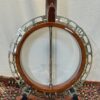 JLS upgraded tone ring detail on Gold Tone OB-3+ Mastertone banjo showing premium construction