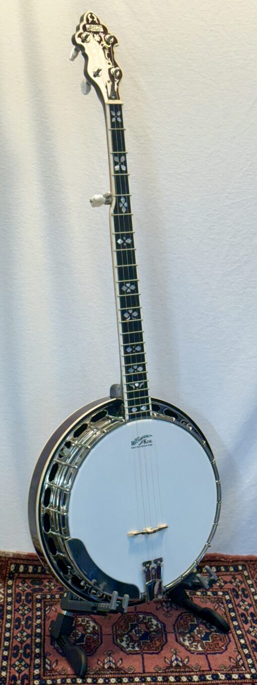 Full length view of Recording King RK-R85-SN Soloist banjo