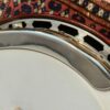 1926 Gibson TB-3 banjo chrome armrest and one-piece flange detail