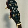 1926 Gibson TB-3 banjo headstock side view with pearl inlay and Kluson tuners