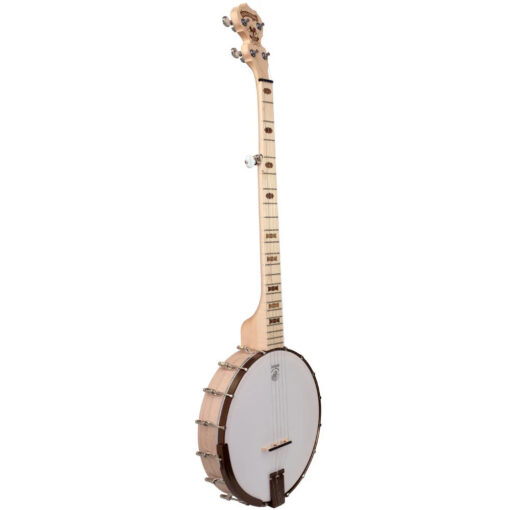 Deering Goodtime openback banjo angled right view
