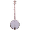Deering Goodtime openback 5-string banjo front view natural blonde maple