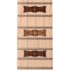 Deering Goodtime banjo Art Deco inspired hardwood inlays close-up on maple fingerboard