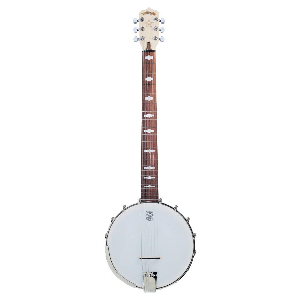 Deering Goodtime Six 6-string banjo front view