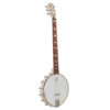 Deering Goodtime Six banjo angled right view showing maple fingerboard
