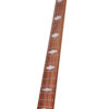 Deering Goodtime Six banjo neck angled left view with inlays