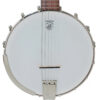 Deering Goodtime Six banjo pot front view with Deering eagle logo on head