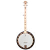 Deering Goodtime Two 5-string resonator banjo front view natural blonde maple