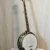 1940 Gibson TB-11 banjo #F688-6 converted to 5-string by Frank Neat with Tennessee 20 tone ring - full back view with original green pearloid resonator