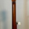 Frank Neat mahogany neck back on 1932 Gibson TB-3 showing fifth string peg with pearloid button