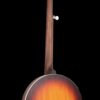Gold Tone OB-100 Orange Blossom Mastertone banjo full back view showing mahogany neck and tobacco burst resonator