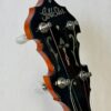 Gold Star GF-85 headstock front showing leaves and bows mother-of-pearl inlay