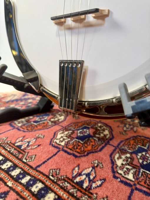 Alternative view of Gold Star GF-85 Parts Banjo — Archtop Tone Ring, Hard Rock Maple Pot, Original Neck