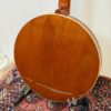 Gold Star GF-85 mahogany resonator back angle view with cream binding