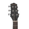Guitar-style headstock of the Gold Tone AC-6 Mini banjitar with sealed tuners and ZeroGlide nut