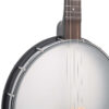 Gold Tone AC-12 banjo front angle view highlighting black ABS binding and chrome hardware