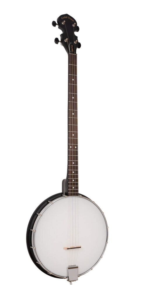 Gold Tone AC-4P Acoustic Composite 4-String Openback Plectrum Banjo with Gig Bag