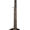Gold Tone AC-5/L left-handed banjo neck detail showing maple neck and rosewood fingerboard