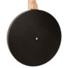 Gold Tone AC-5 acoustic composite banjo composite resonator back showing matte black finish