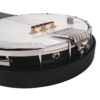 Gold Tone AC-6+ Banjitar angled front view highlighting composite rim and Terminator tailpiece