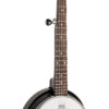 Gold Tone AC-Mini 8-inch composite mini banjo front view with black satin finish