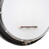 Gold Tone AC-Mini banjo full front view with No-Knot tailpiece and dot inlays