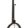 Gold Tone AC-Traveler back close-up showing black ABS binding and satin finish