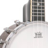 Gold Tone Banjolele left-handed model full front view with vintage brown gloss finish