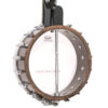 Gold Tone Banjolele back detail showing bracket and rim construction