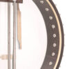 Gold Tone BB-400+ banjo bass back view showing three-ply maple rim and chrome hardware