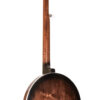 Gold Tone BG-150F/L left-handed banjo full back view showing resonator and bracket detail