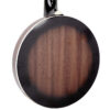 Gold Tone BG-Mini Left-Handed banjo back view showing 10-inch mahogany resonator