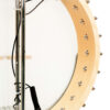 Gold Tone BT-1000 banjitar back view showing 3-ply maple rim and dual coordinator rods