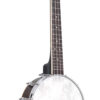 Gold Tone BU-1 concert-scale banjo ukulele front view in vintage brown satin finish
