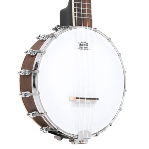 Gold Tone BUT/L left-handed baritone banjo ukulele full front view with resonator