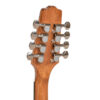 Gold Tone BZ-500/L Irish Bouzouki headstock side view showing metal tuner buttons