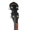 Gold Tone CC-50RP Cripple Creek resonator banjo headstock front with Gold Tone logo and planetary tuners