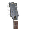 Gold Tone CC-Banjitar left-handed headstock showing sealed guitar-style tuners and B-style buttons